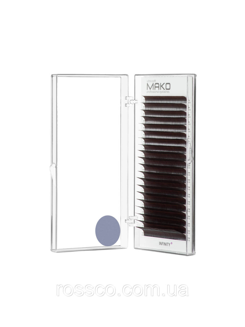 Вії MAKO Dark Chocolate XL 0.07 6-7-8mm