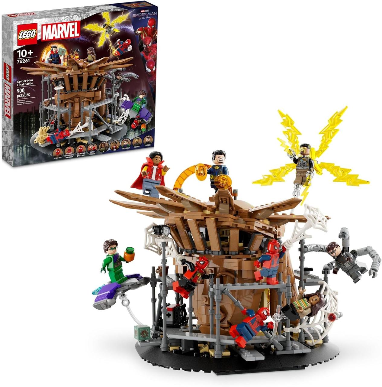 Конструктор Лего Марвел Розв'язує бій Людини-Павука Lego Marvel Spider-Man 76261