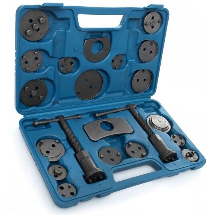 Набір знімачів гальмівних циліндрів 22 шт. 2 воротки з прав і лівою різзю Asta, фото 1