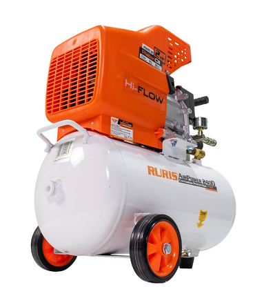 Масляний компресор для дому та майстерні 24л Ruris AirPower 1500 Вт компресор масляного типу 24л, фото 1