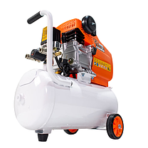 Масляний компресор для дому та майстерні 24л Ruris AirPower 1500 Вт компресор масляного типу 24л, фото 3