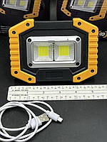 Сток Ліхтар-прожектор світлодіодний пошуковий ліхтар 2XCOB