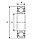 Підшипник 6201-2Z/C3 (ГОСТ: 70-80201), SKF (Швеція), 12х32х10 мм, кульковий радіальний, фото 4