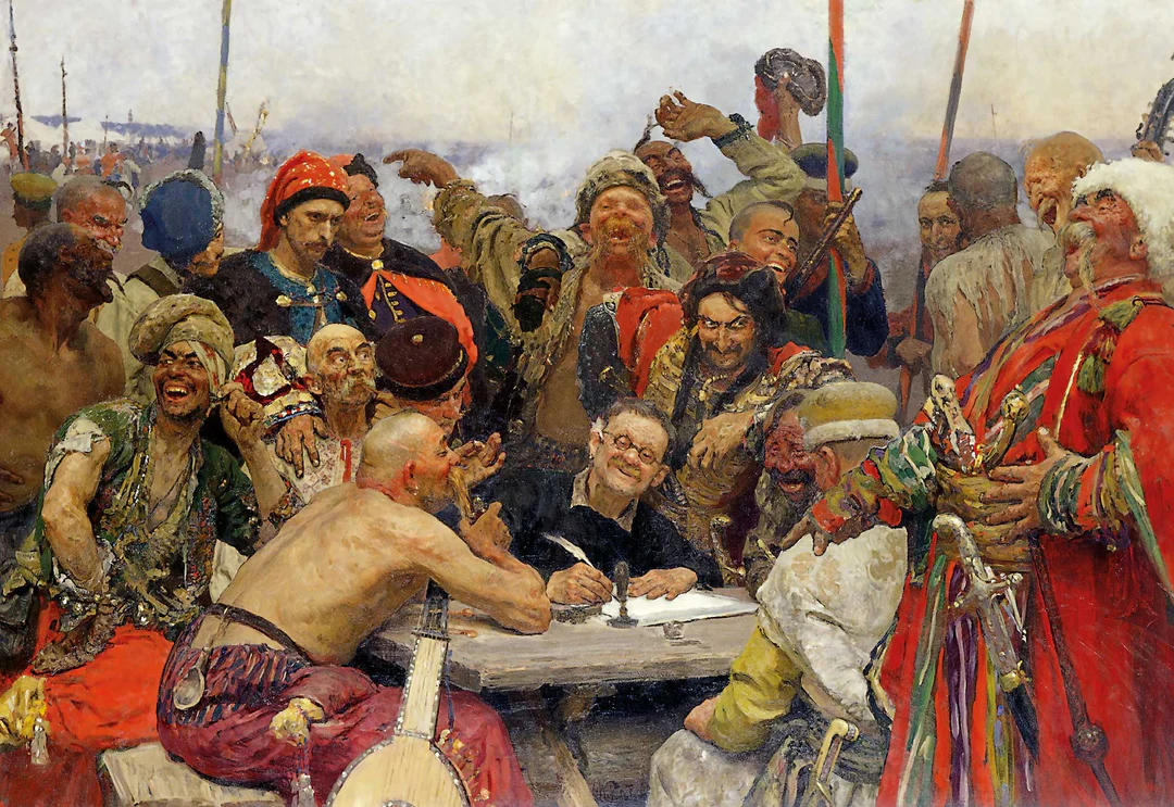 Пазли ЗАПОРОЖЦІ. ІЛЛЯ РІПИН 500 елементів