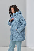 Зимова куртка для вагітних AKARI блакитна
