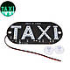 Світлодіодна табличка таксі TAXI 12В, зелений, фото 2