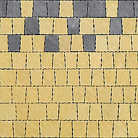 Тротуарная плитка Креатив 60 мм Желтый
