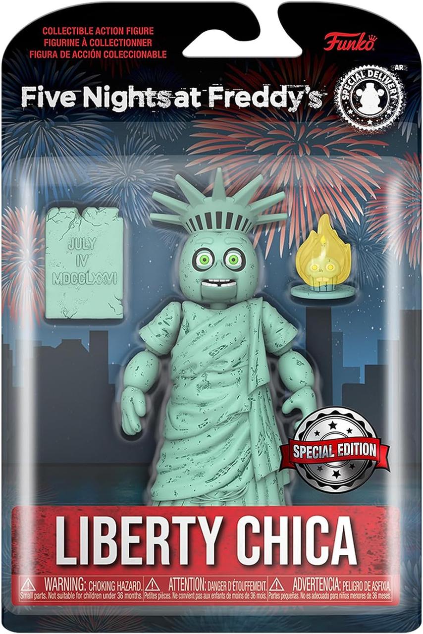 Фігурка Фанко 5 ночей з Фредді Ліберті Чика Funko Action Figure Nights At Freddy's (FNAF) — Liberty Chic