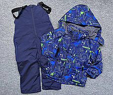 Зимові комплекти (комбінезон + куртка) для хлопчиків оптом, Taurus, 4-12 рр. арт. DL-687, фото 2