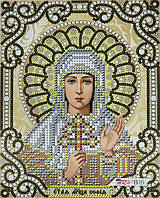 ЖС-5029 Святая София в жемчуге, набор для вышивки бисером иконы