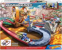 Трек Хот Вилс Марио Карт. Хаос в замке Боузера. Hot Wheels Mario Kart Bowser s Castle Chaos Track Set