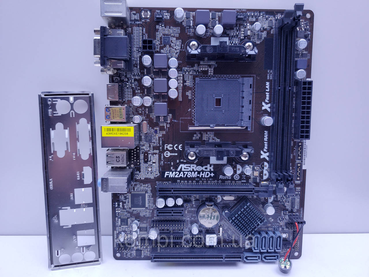 Материнська плата FM2 ASRock FM2A78M-HD3+ (Socket FM2+,DDR3,б/у)