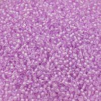 Бісер 10/0, No58526 блідо-рожевий, райдужний (пач.50 грамів), фото 1