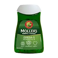 Mollers Forte з риб'ячим жиром , капсули, 112 шт.