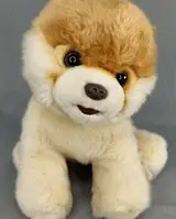 Мягкая плюшевая игрушка Gund собачка пёсик 25 см разноцветный