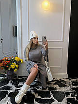 Плаття тепле ангора осінь-зима розміри батал, фото 3