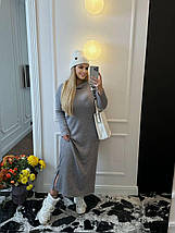 Плаття тепле ангора осінь-зима розміри батал, фото 2