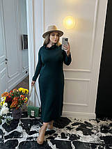 Плаття тепле ангора осінь-зима розміри батал, фото 4