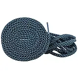 Шнурівки для взуття світловідбиваючі чорні Kite K23-128-5, фото 2