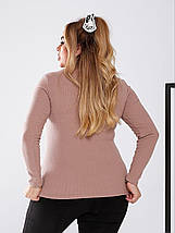 Гольф базовий мустанг рубчик із начосом розміри батал, фото 5