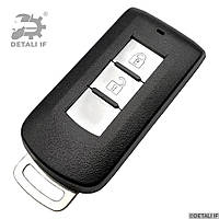 Ключ smart key заготовка корпус ключа Outlander Mitsubishi 2 кнопки 6370A770 8637A286