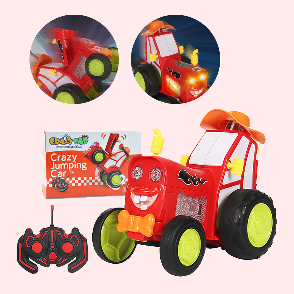 Дитячий іграшковий трактор на пульті управління (червоний)