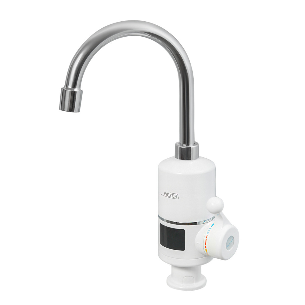 Проточний водонагрівач WEZER SDR-A05T кухня з датчиком темп., фото 1