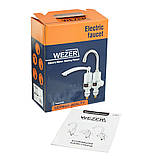 Проточний водонагрівач WEZER SDR-A05T кухня з датчиком темп., фото 3