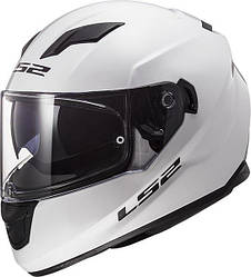 МОТОШОЛОМ ЗАКРИТИЙ LS2 FF320 STREAM EVO SOLID КОЛІР WHITE