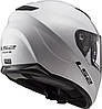 МОТОШОЛОМ ЗАКРИТИЙ LS2 FF320 STREAM EVO SOLID КОЛІР WHITE, фото 4