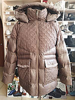 Куртка женская зимняя больших размеров AYSEL производства Турции