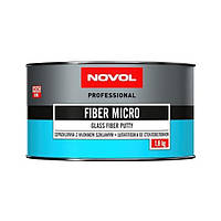 ШПАКЛЕВКА СО СТЕКЛОВОЛОКНОМ NOVOL FIBER MICRO 1,80КГ, 1235