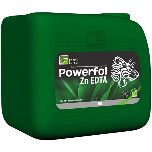 Мікродобриво Terra Tarsa Powerfol Zn EDTA, 20 л