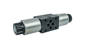 Гідророзподільник електромагнітний DHE-07119-X 24DC 20, фото 3