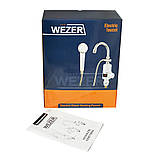 Проточний водонагрівач WEZER SDR-B05ST ванна з датчиком темп., фото 3