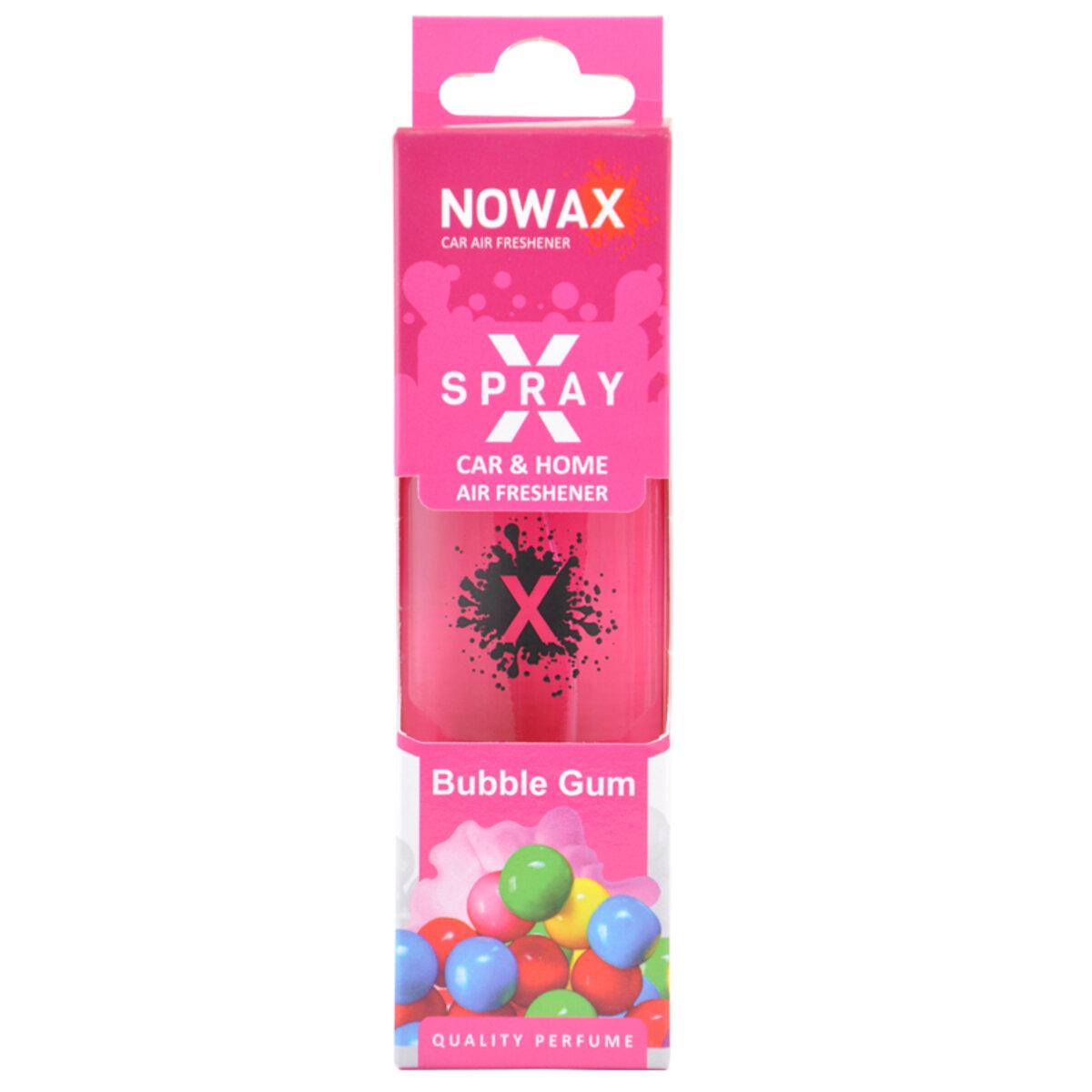 Ароматизатор Nowax X Spray Bubble Gum у коробці, фото 1