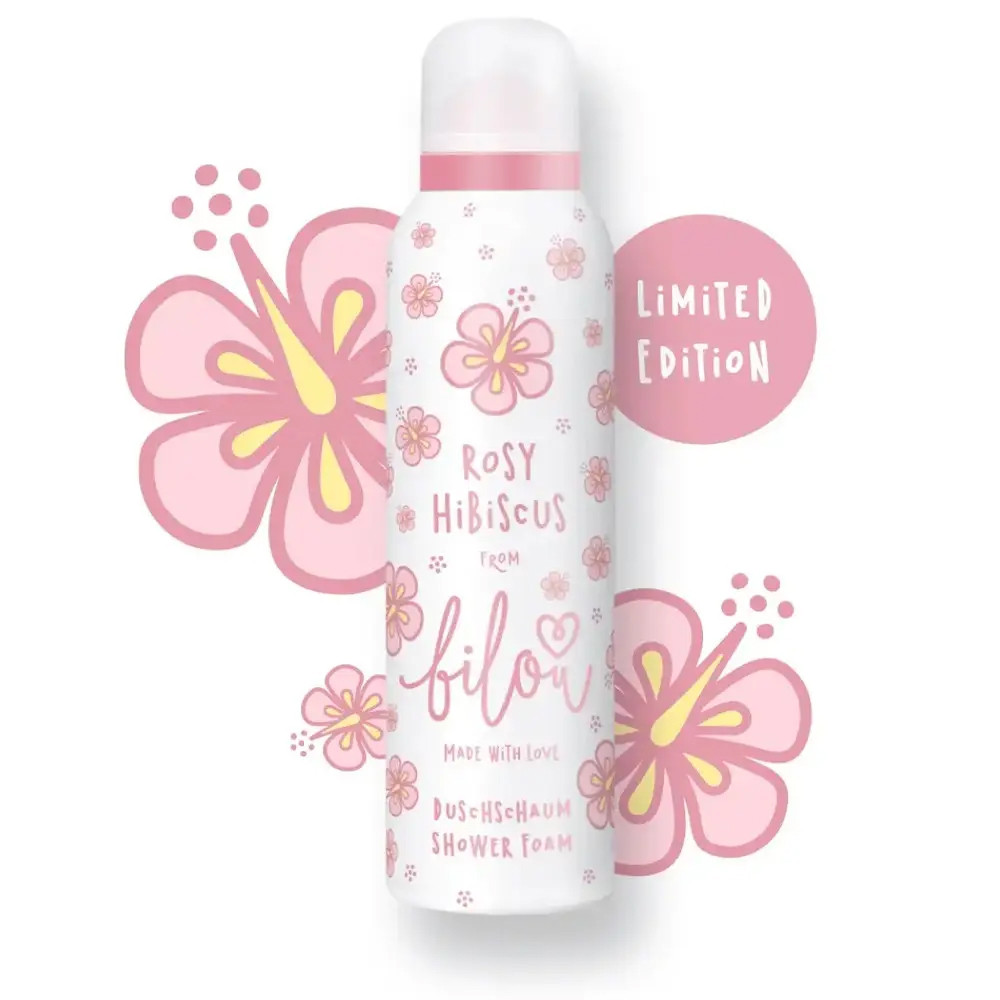Пінка для душу Bilou Shower Foam Rosy Hibiscus, 200 мл