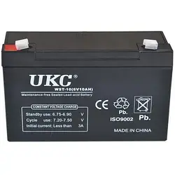 Аккумулятор BATTERY 6V 10A UKC