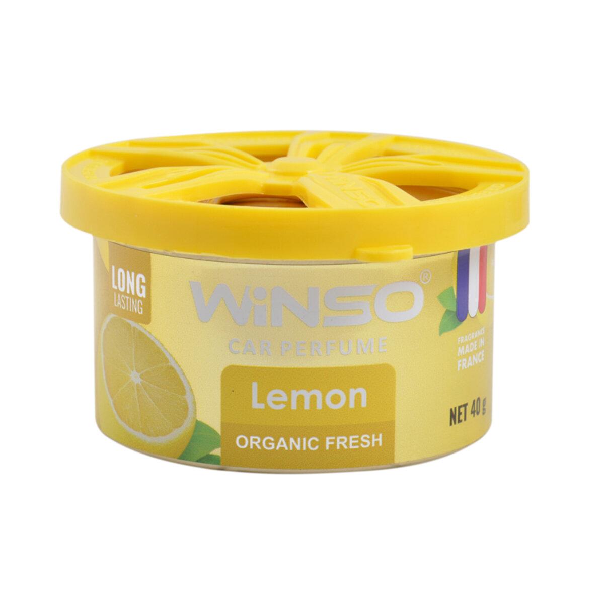 Ароматизатор Winso Organic Fresh Lemon, 40 г, фото 1