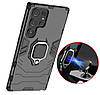 Чохол бампер Primolux Ring Armor для Samsung Galaxy S23 Ultra (SM-S918) - Black, фото 3