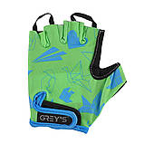 Велорукавиці дитячі Grey's з короткими пальцями (розмір 13-14) GR18715, фото 2