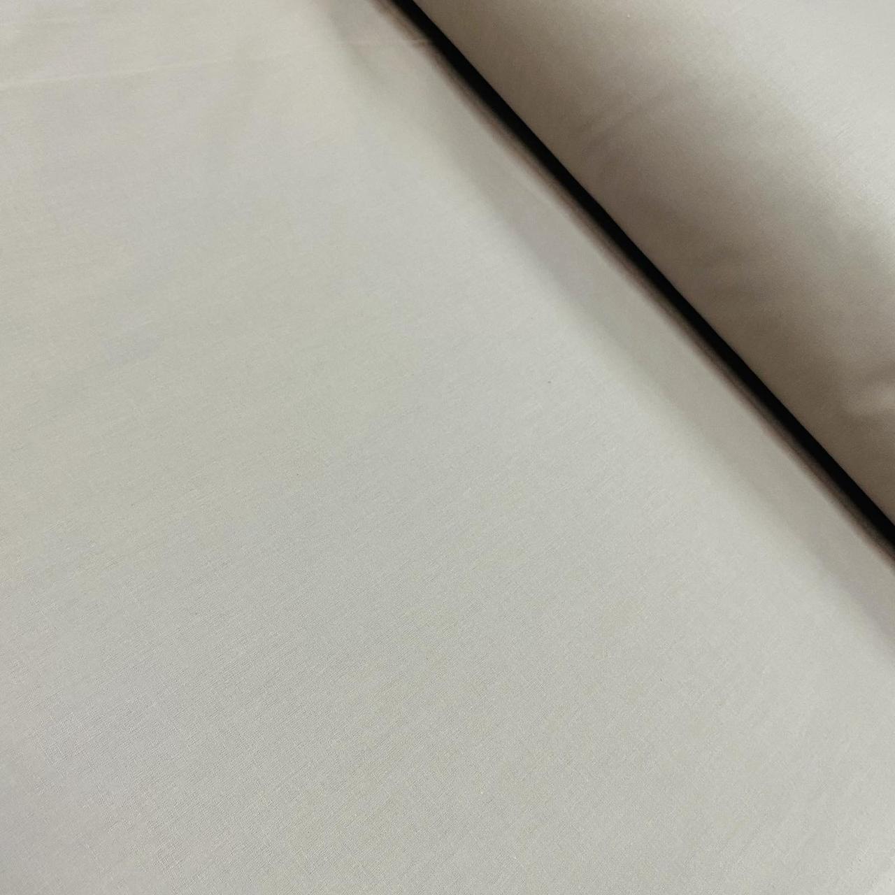 Тканина поплін De Luxe, однотонний сіро-бузкового кольору (Туреччина шир. 2,4 м) (P-FR-0084), фото 1