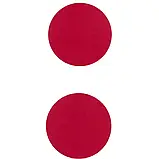 Набір значків світловідбиваючих малинові Kite K23-107-5, фото 2