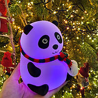 Силіконовий нічник Панда на акумуляторі LJC 142