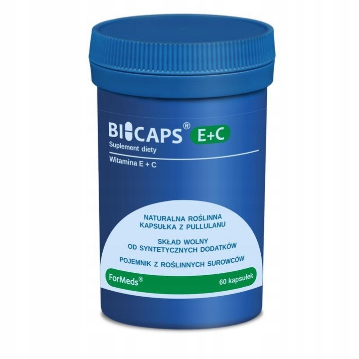 BICAPS Вітамін Е + С 60 капсул ForMeds