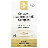 Solgar, колагеновий комплекс із гіалуроновою кислотою, 30 таблеток, фото 2