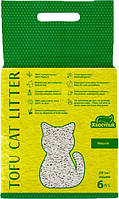 Соевый наполнитель Хвостик Tofu Cat Litter Classic для кошачьего туалета 2.6 кг (6 л)