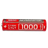 Акумулятор 18650 Rablex 1000 mAh 3.7v