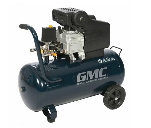 Масляний компресор для гаража GMC 1500Вт 50Л компресор повітряний масляний 50л
