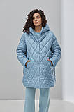 Зимова куртка для вагітних Akari OW-43.022 блакитна, фото 7